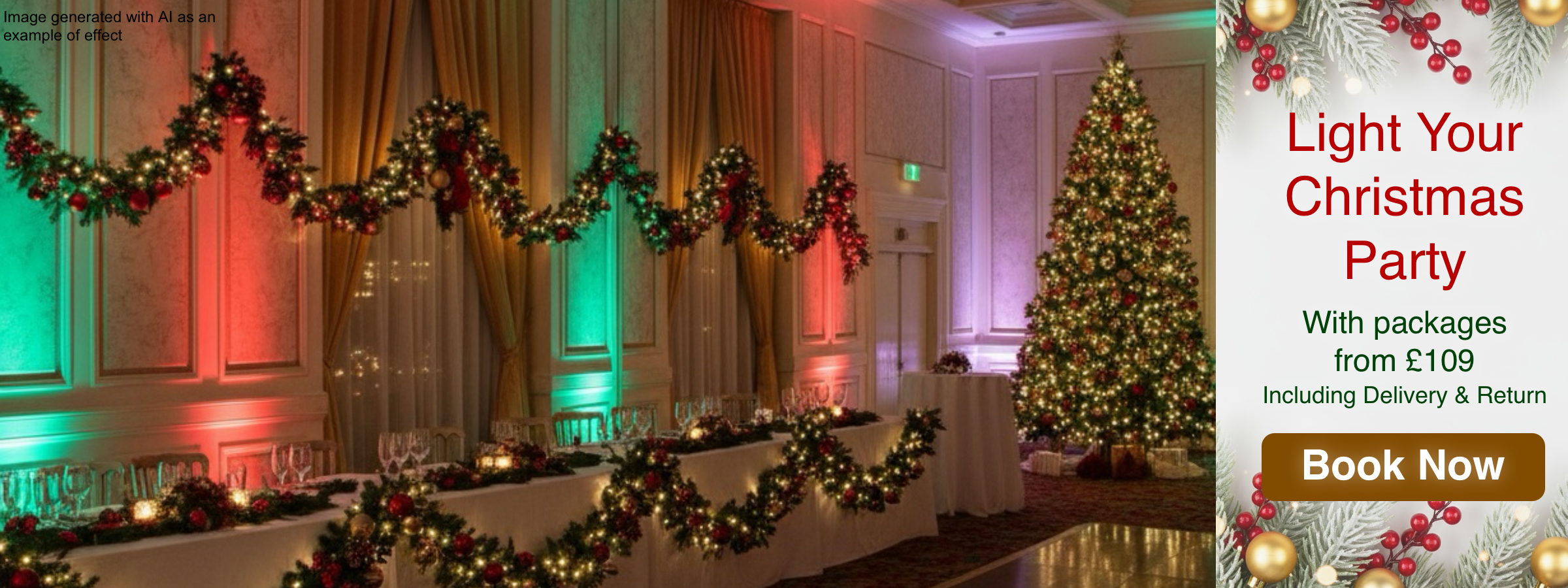 Brighten Your Christmas Party